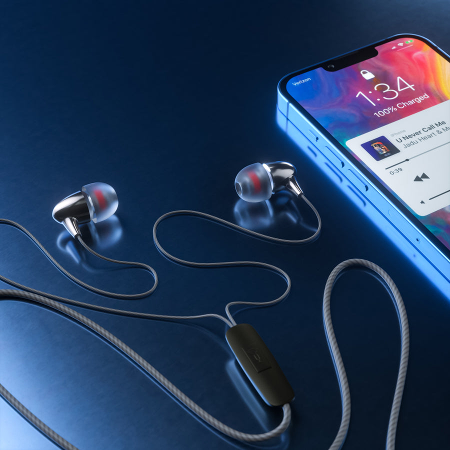Unix i600 Wired Earphones - Powerful Sound and Seamless Communication - Unixindia.