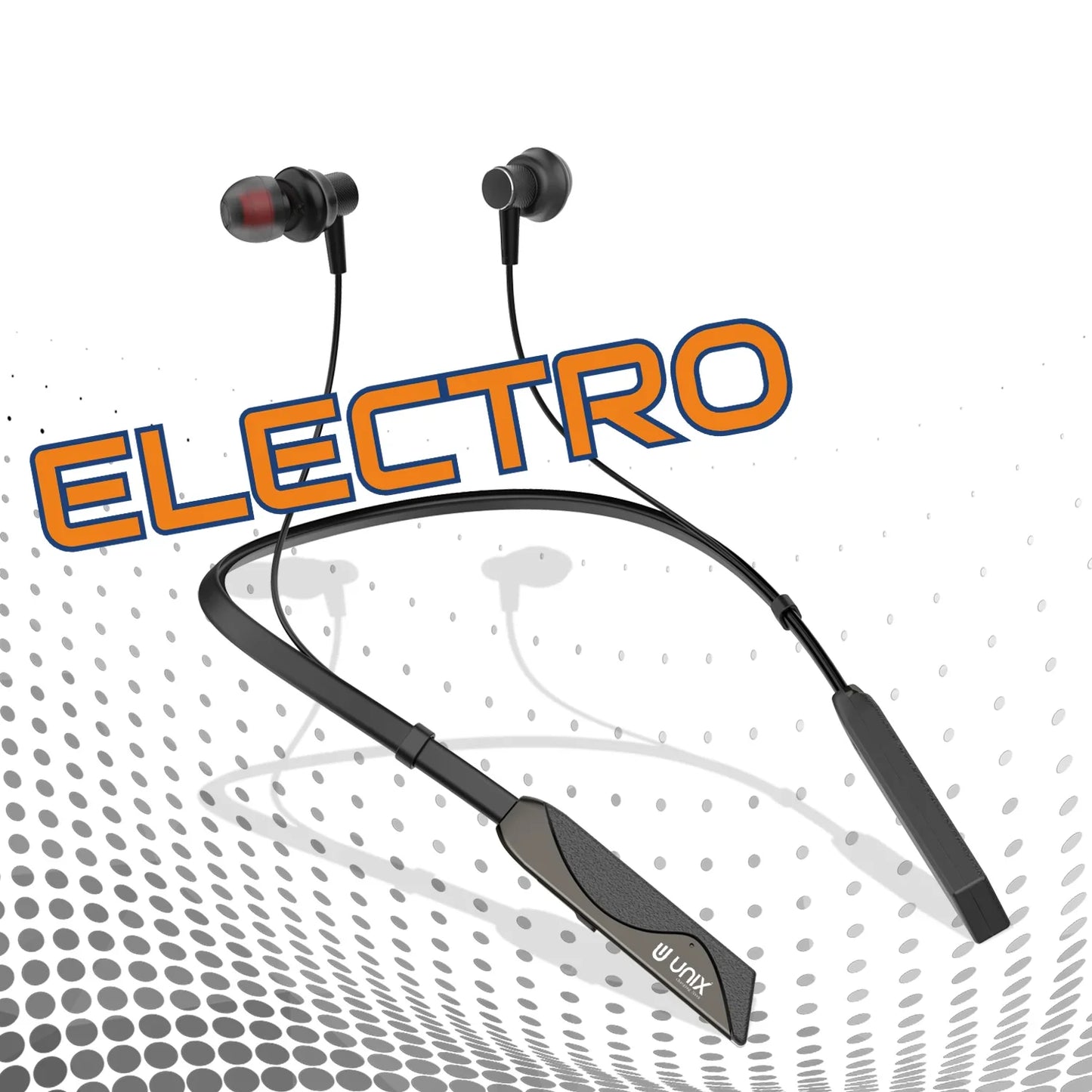 Unix Elite 1 Electro Wireless Neckband - Three Voice Change + ENC - Unixindia.