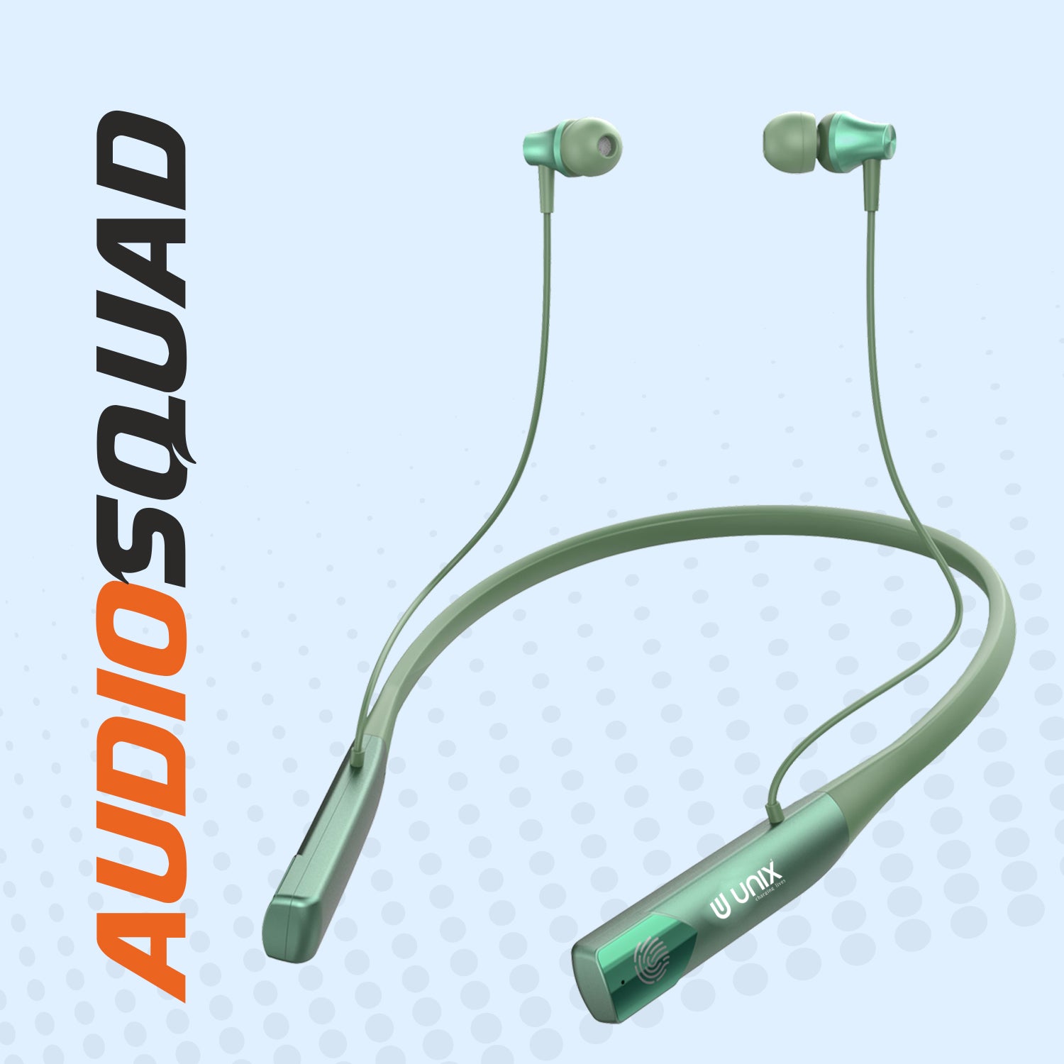 Unix UX-W1 Wireless Neckband - Audio Squad Touch Control