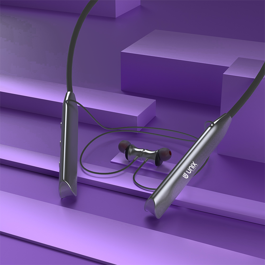 Unix UX-MX5 Best Wireless Neckband - Premium Sound