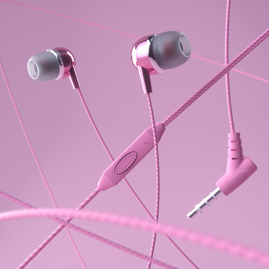 Unix Candy Best Wired Earphones - Premium Stereo Sound