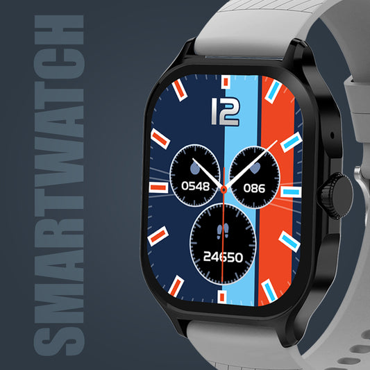 Unix USW-2 Hydra Bluetooth Calling Smartwatch | 2.1" IPS Display, Free Metal Strap, 6-Day Battery black all