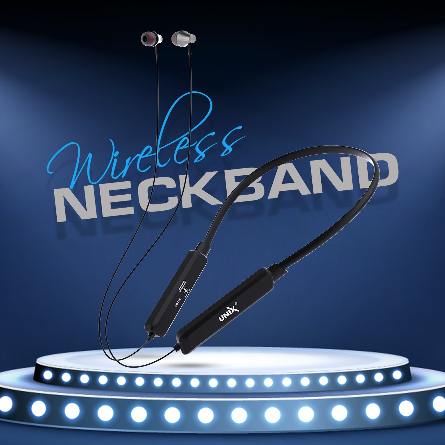 Buy Unix UX-30B Best Wireless Neckband Online