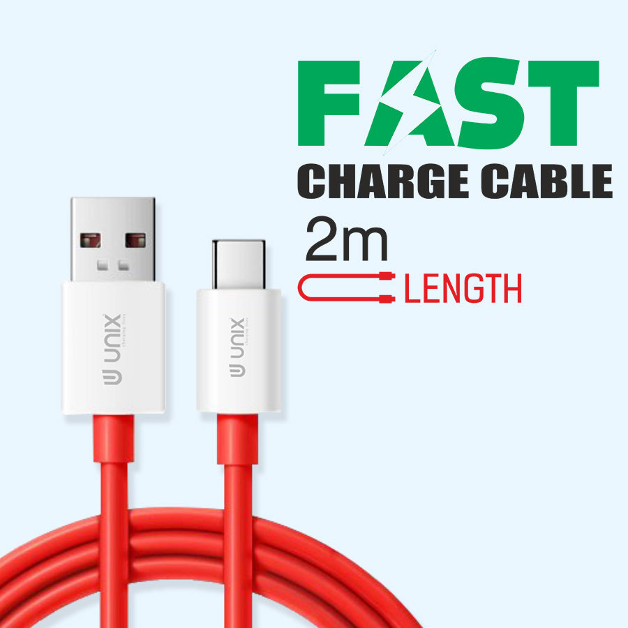 Unix Dash 20 Fast Charging Data Cable - Unixindia.