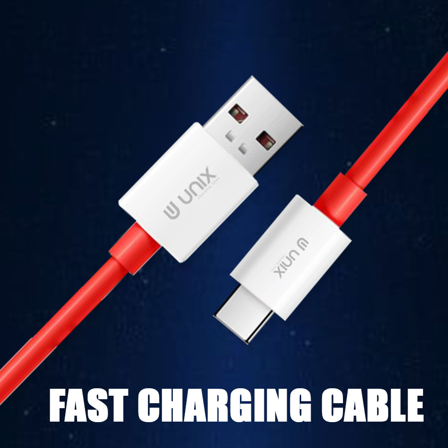 Unix Dash 20 Fast Charging Data Cable - Unixindia.