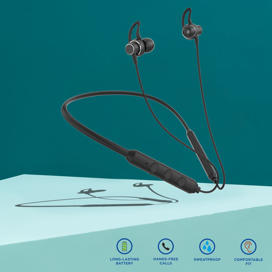 Unix Elite 10 Rewind Wireless Neckband - HD Sound