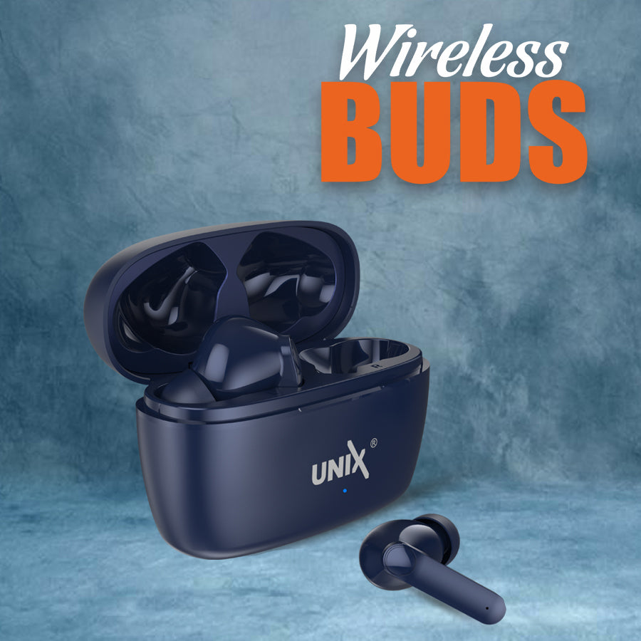 Unix UX-HP70 Fire Wireless Earbuds - Superior Sound and Advanced Control