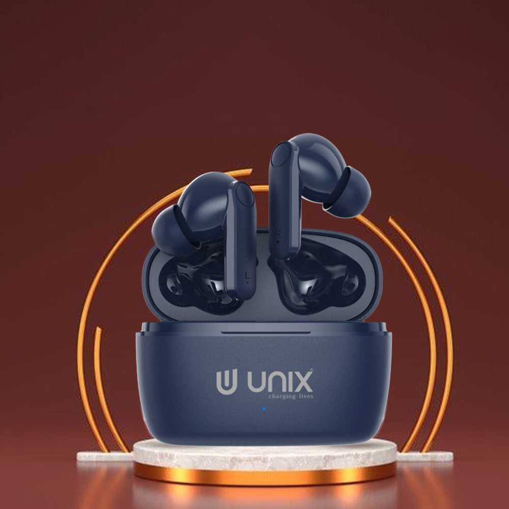 Unix UX-HP70 Fire Wireless Earbuds - Superior Sound and Advanced Control