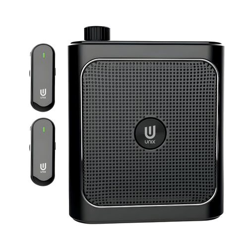 Unix MC 5 Wireless Loud Speaker with Dual Microphones