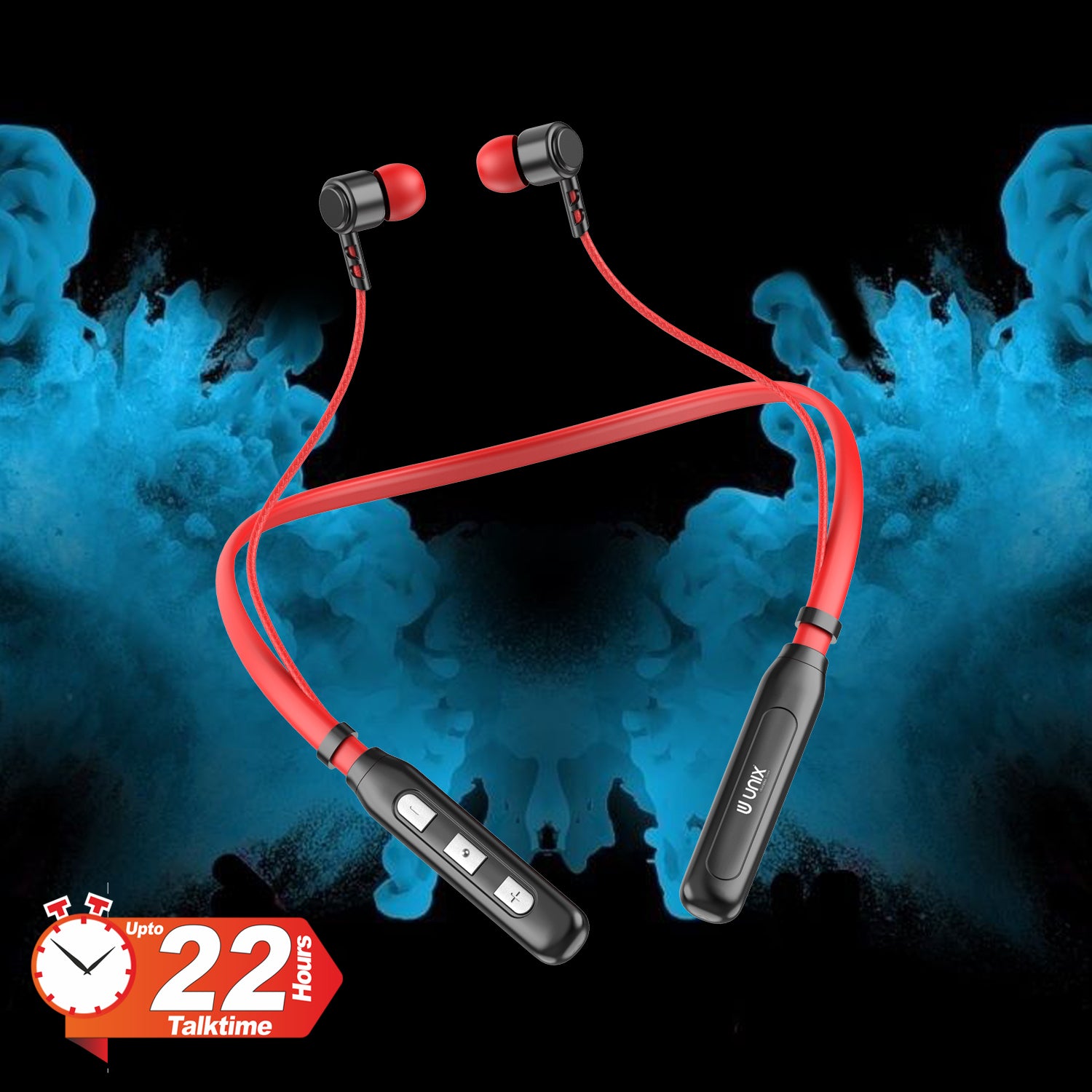 Unix UX-MX7 Swag Wireless Neckband | Loud Sound Quality