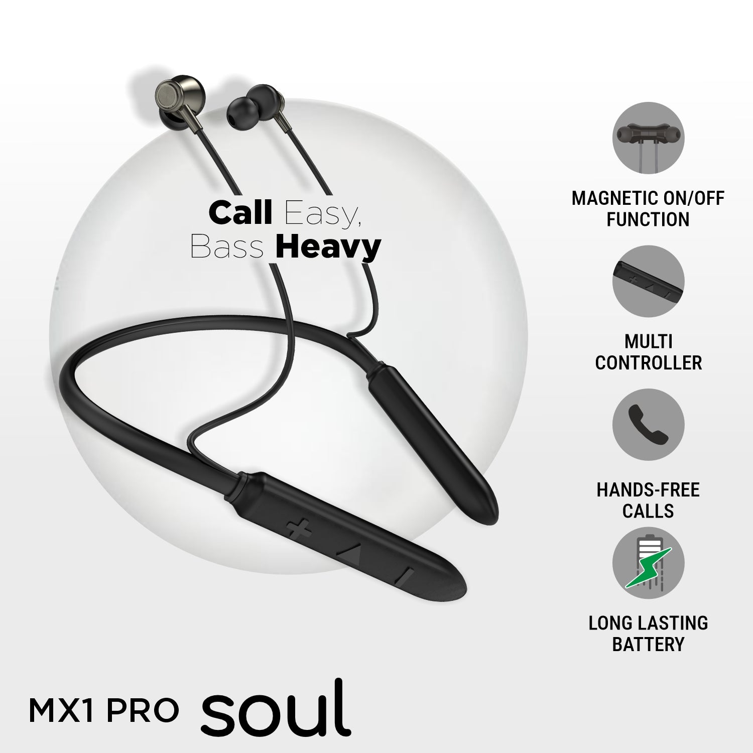Unix MX-1 Pro Soul Wireless Neckband