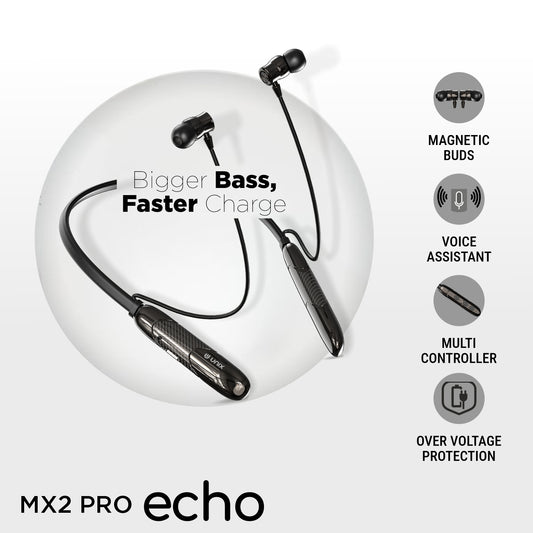 Unix MX 2 PRO Echo Best Wireless Neckband