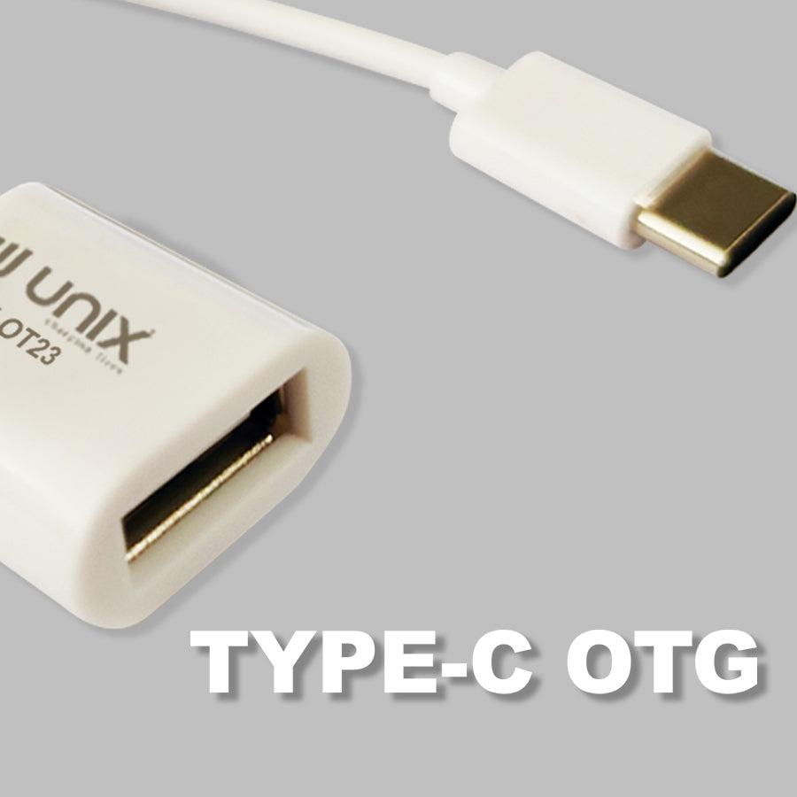 Unix UX-OT23 Type-C Wired OTG - 10 Pcs / Pkt