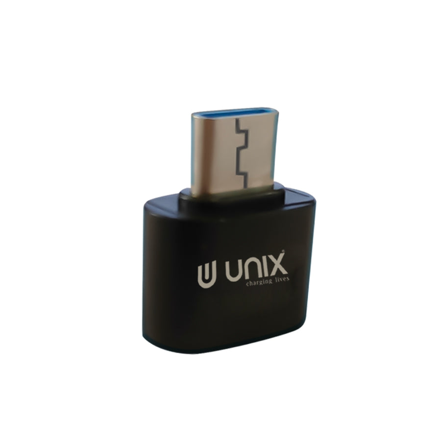 Unix UX-OT30 Metal OTG + Micro/Type-C USB - 10 Pcs / Pkt