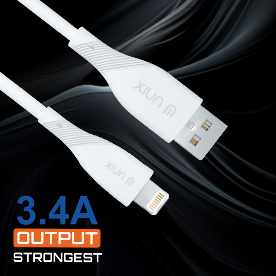 Unix UX-PBC60 Power bank Cable | 3.4A Strong Output & Super Compatibility