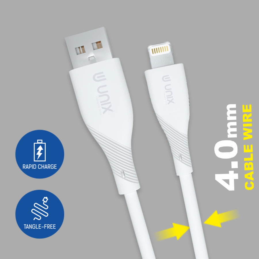 Unix UX-PBC60 Power bank Cable | 3.4A Strong Output & Super Compatibility - Unixindia.