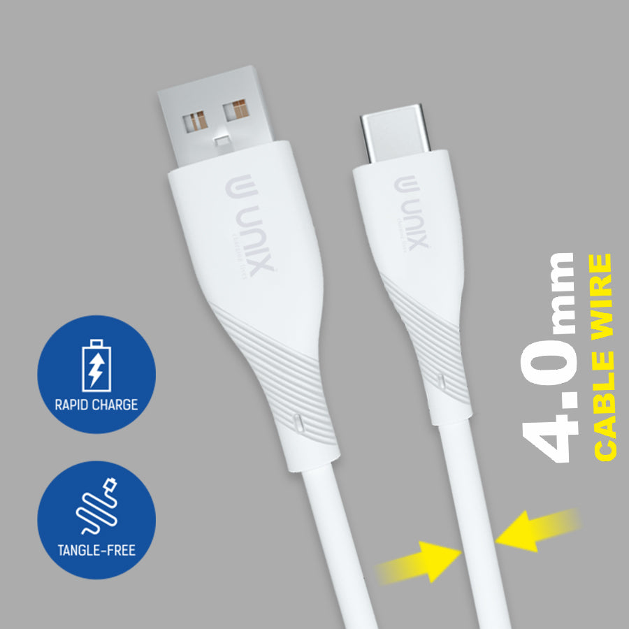 Unix UX-PBC60 Power bank Cable | 3.4A Strong Output & Super Compatibility