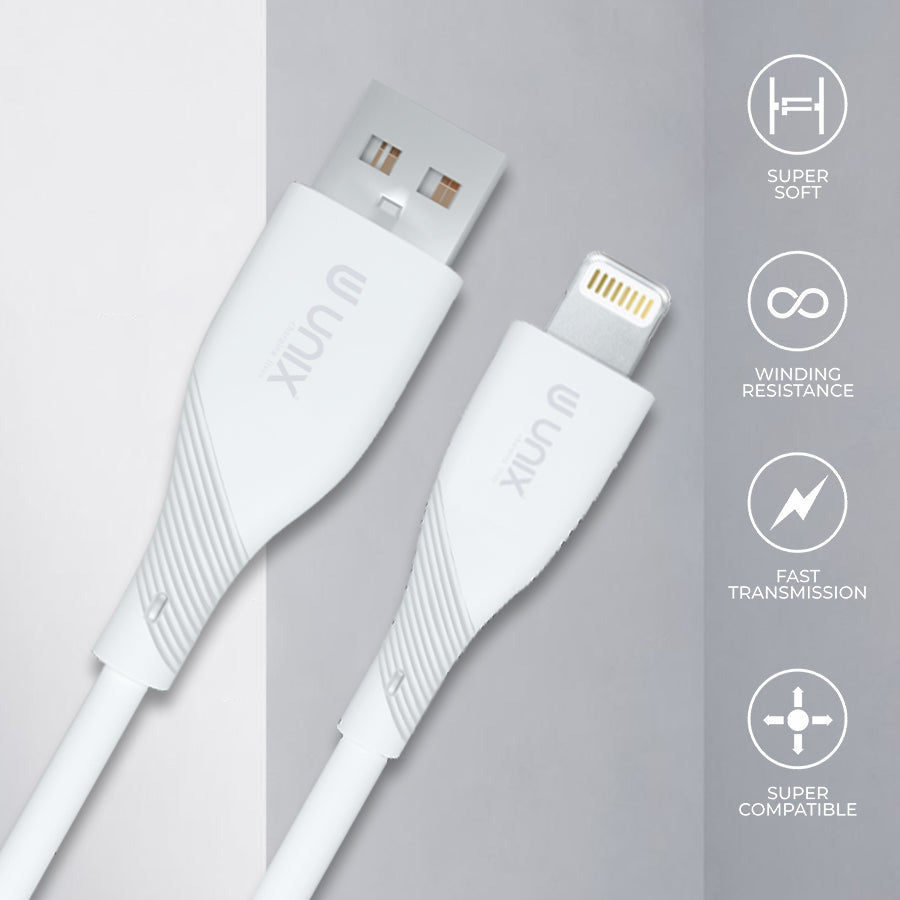 Unix UX-PBC60 Power bank Cable | 3.4A Strong Output & Super Compatibility