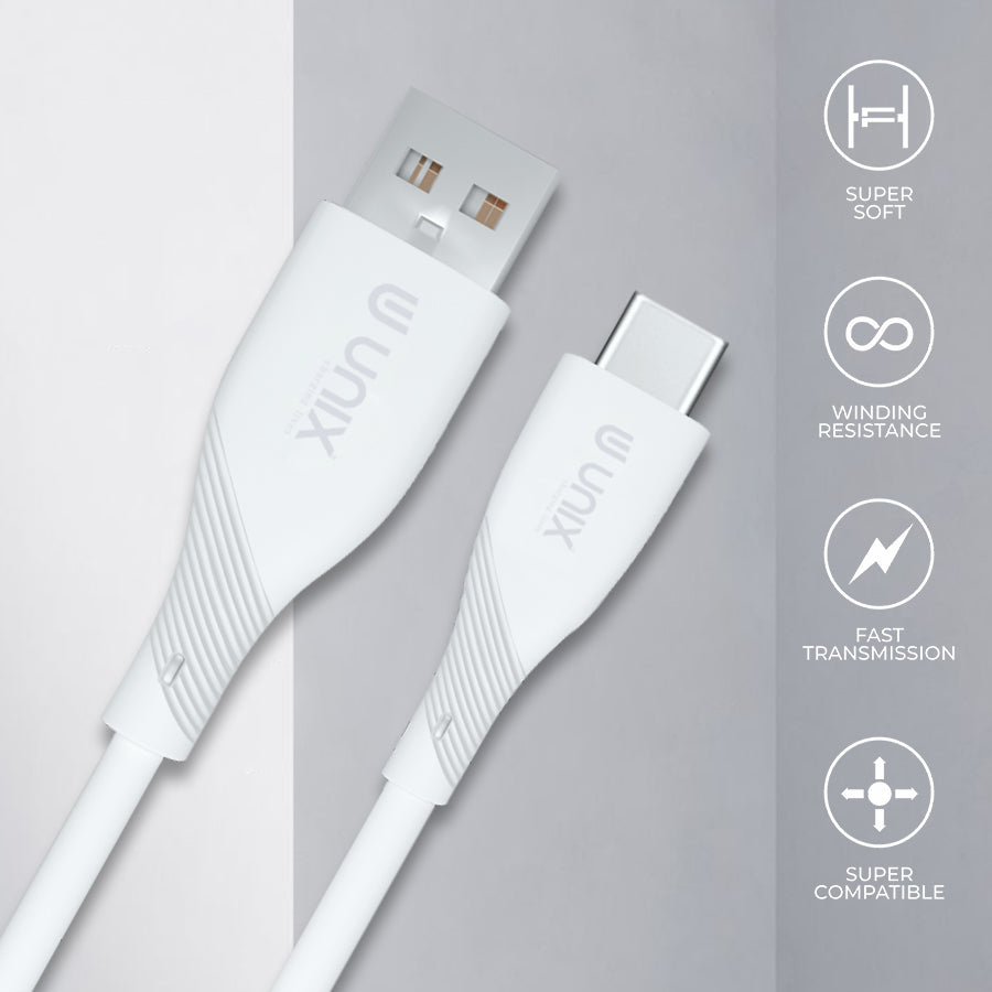 Unix UX-PBC60 Power bank Cable | 3.4A Strong Output & Super Compatibility - Unixindia.