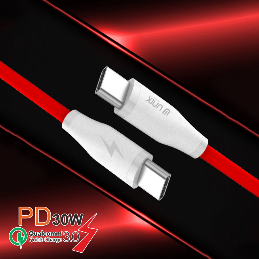 Unix UX-PBC80 Type-C to C PD Power Bank Data Cable - Unixindia.