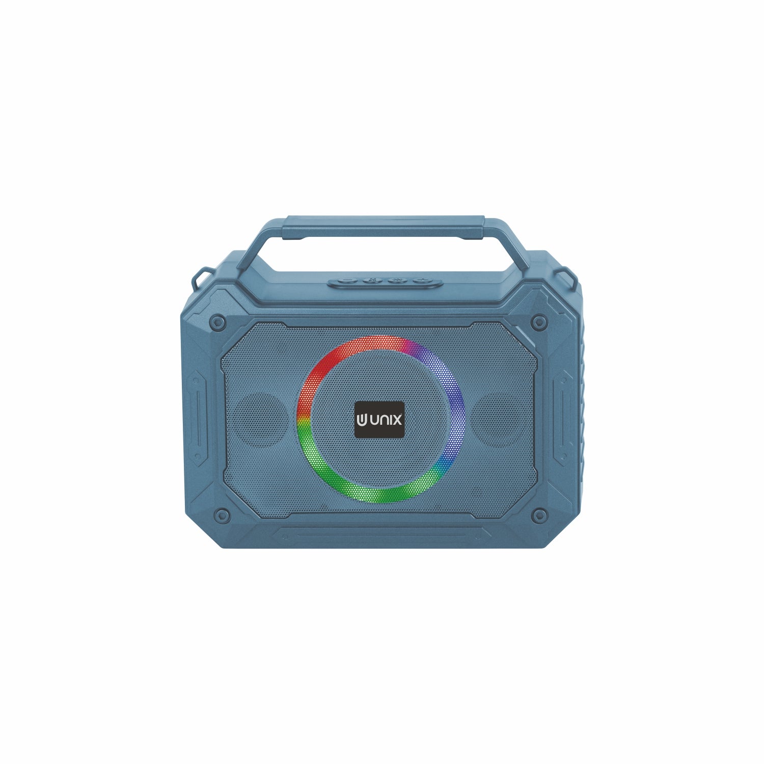 UNIX H Box XB-U88 – 15W RGB Wireless Speaker with TWS, FM Radio & Portable Design