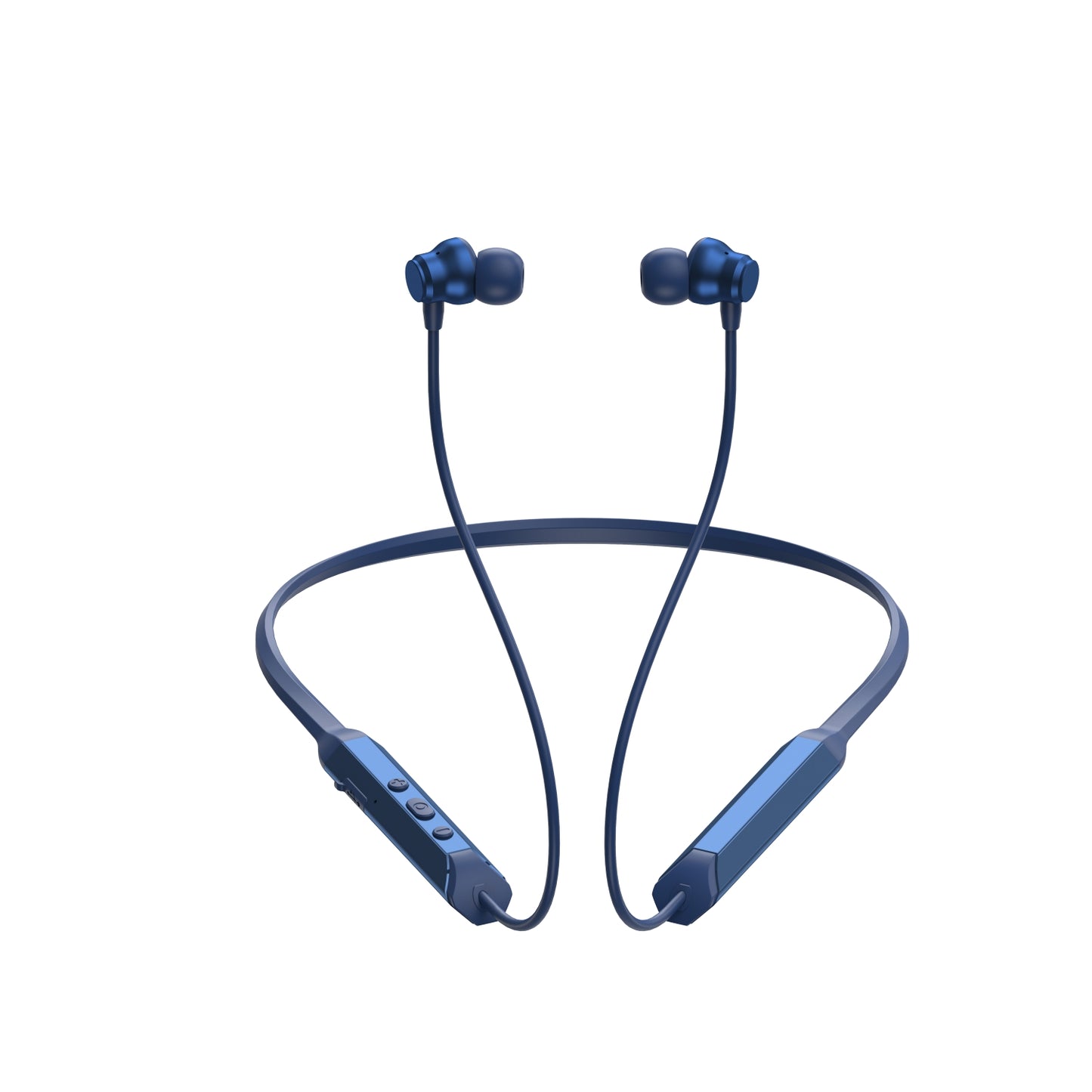 Unix Solo UX-900 PRO Bluetooth Neckband Voice Changer and 62Hr Playtime blue