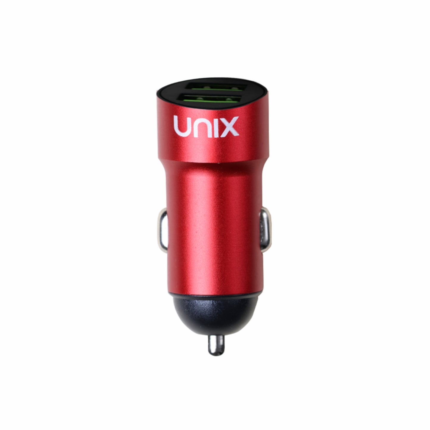 UNIX UX-C55 25W Dual USB Fast Charging Car Dock Red
