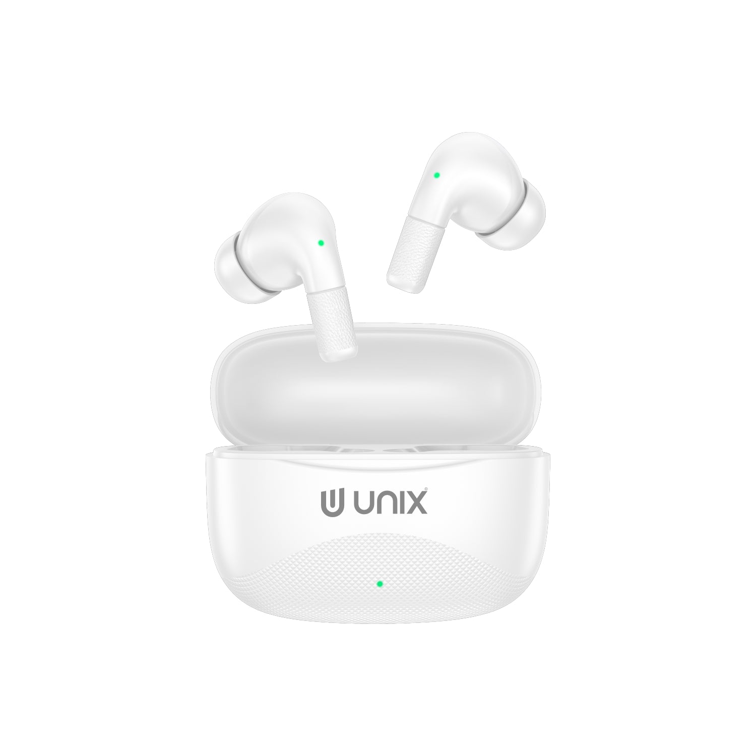Unix Airbuds Z3 Brizo – 48Hr Playtime, ENC Wireless Earbuds White