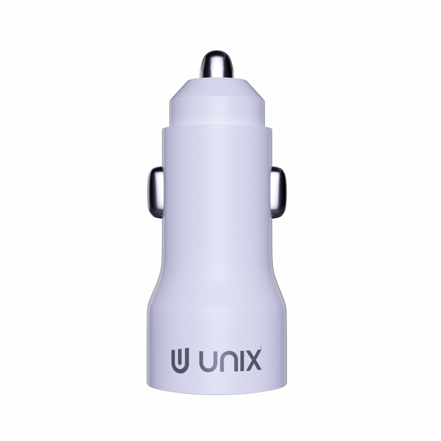 UX-C62 Dual USB 20W Fast Car Charger with Cable white 
