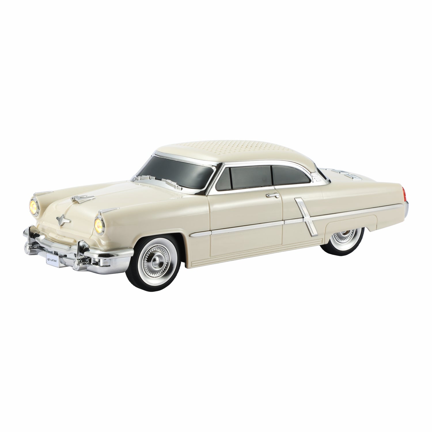 UNIX Capri 52 Vintage Classic Car Bluetooth Speaker White