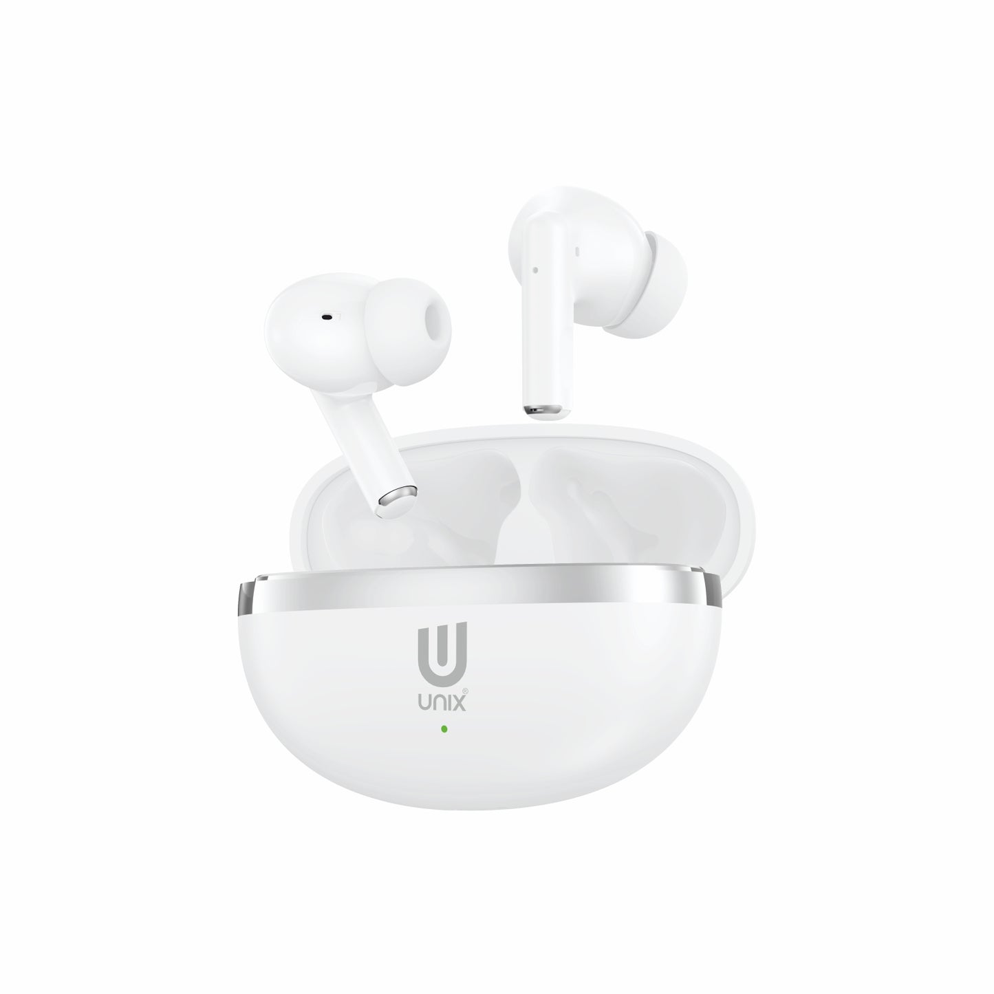 Unix Airbuds Z4 UNO äóñ 40Hr Playtime Wireless Earbuds White 