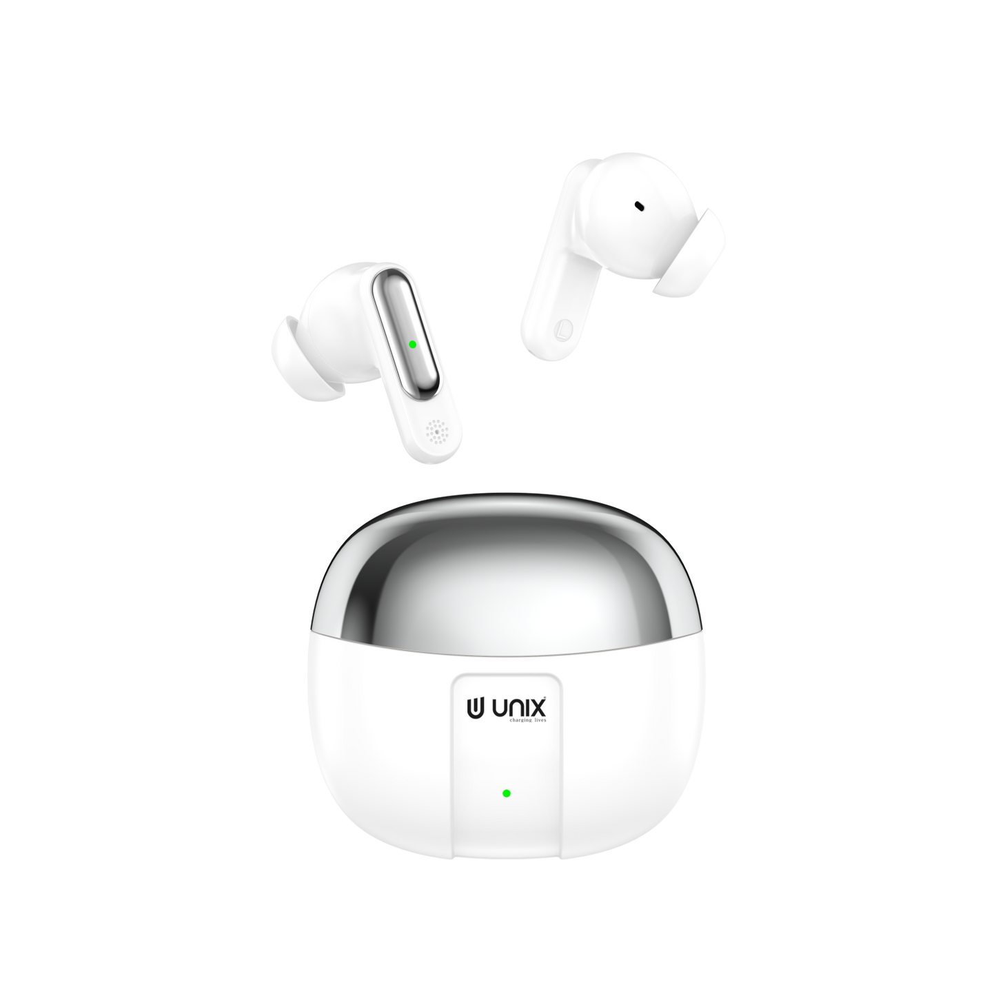 Unix UX-HP 20 Wireless Earbuds - Bluetooth 5.3, 40H Playtime, Fast Charging - Unixindia.