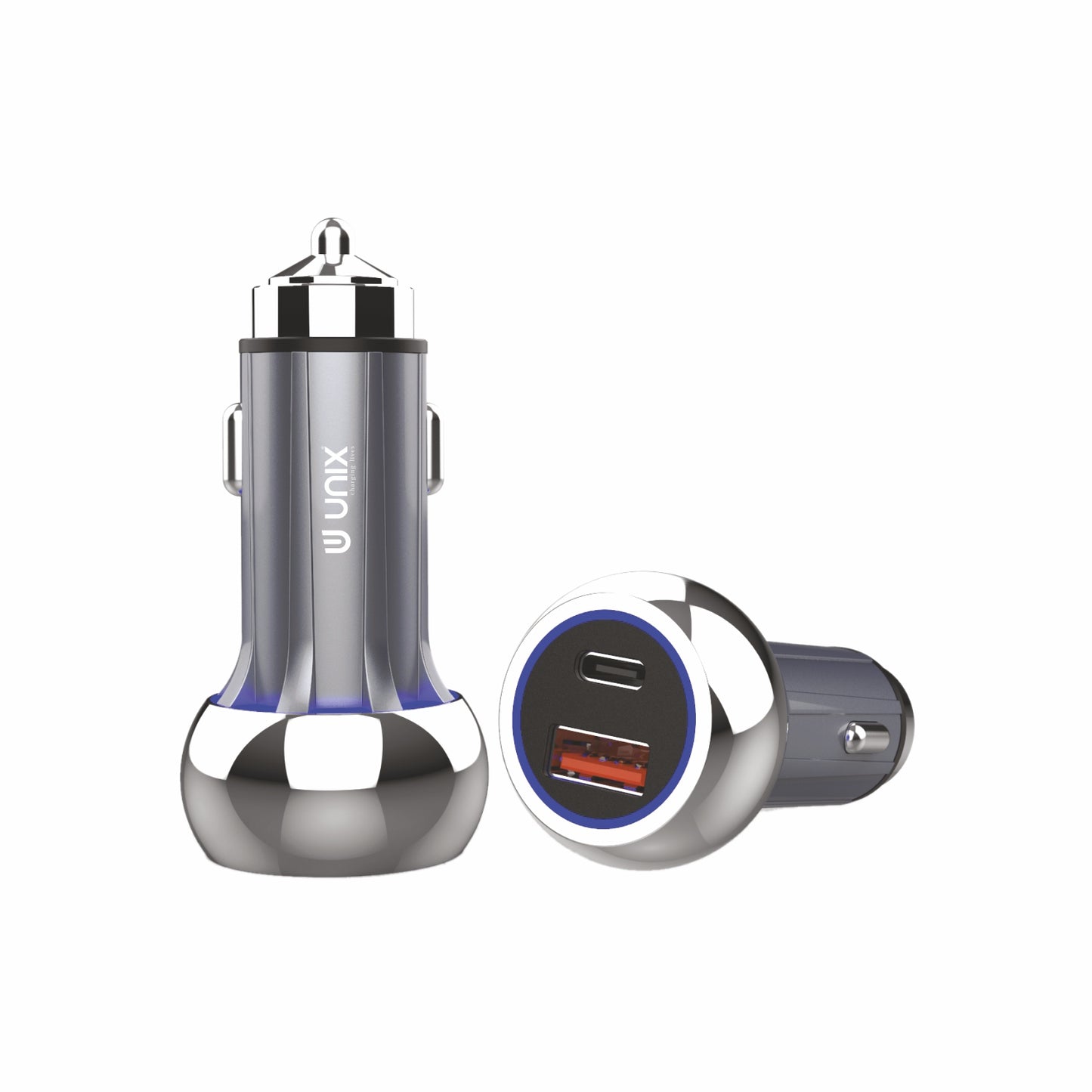 Unix UX-CC01 65W PD+USB Car Charger