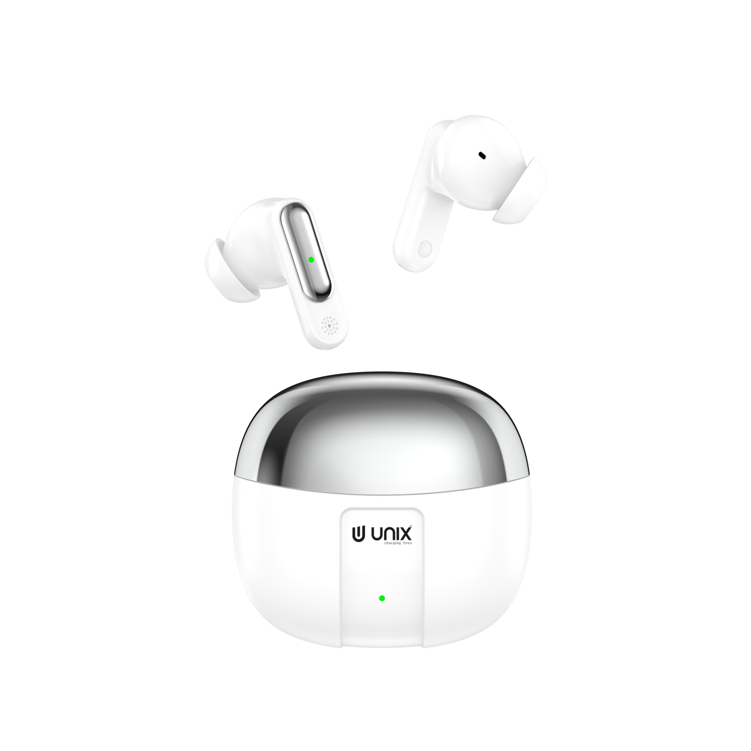 Unix UX-HP 20 Wireless Earbuds - Bluetooth 5.3, 40H Playtime, Fast Charging