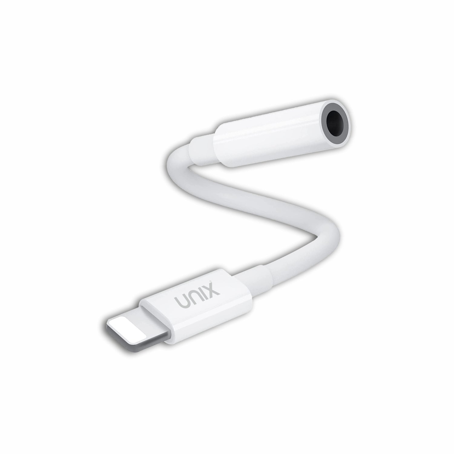 UNIX AD22 Lightning to 3.5mm Adapter Plug & Play Audio