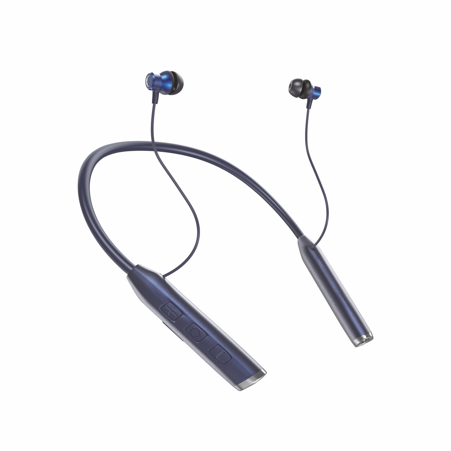 Unix UX-5000 Shockwave Neckband with 48 Hr Battery Life Blue