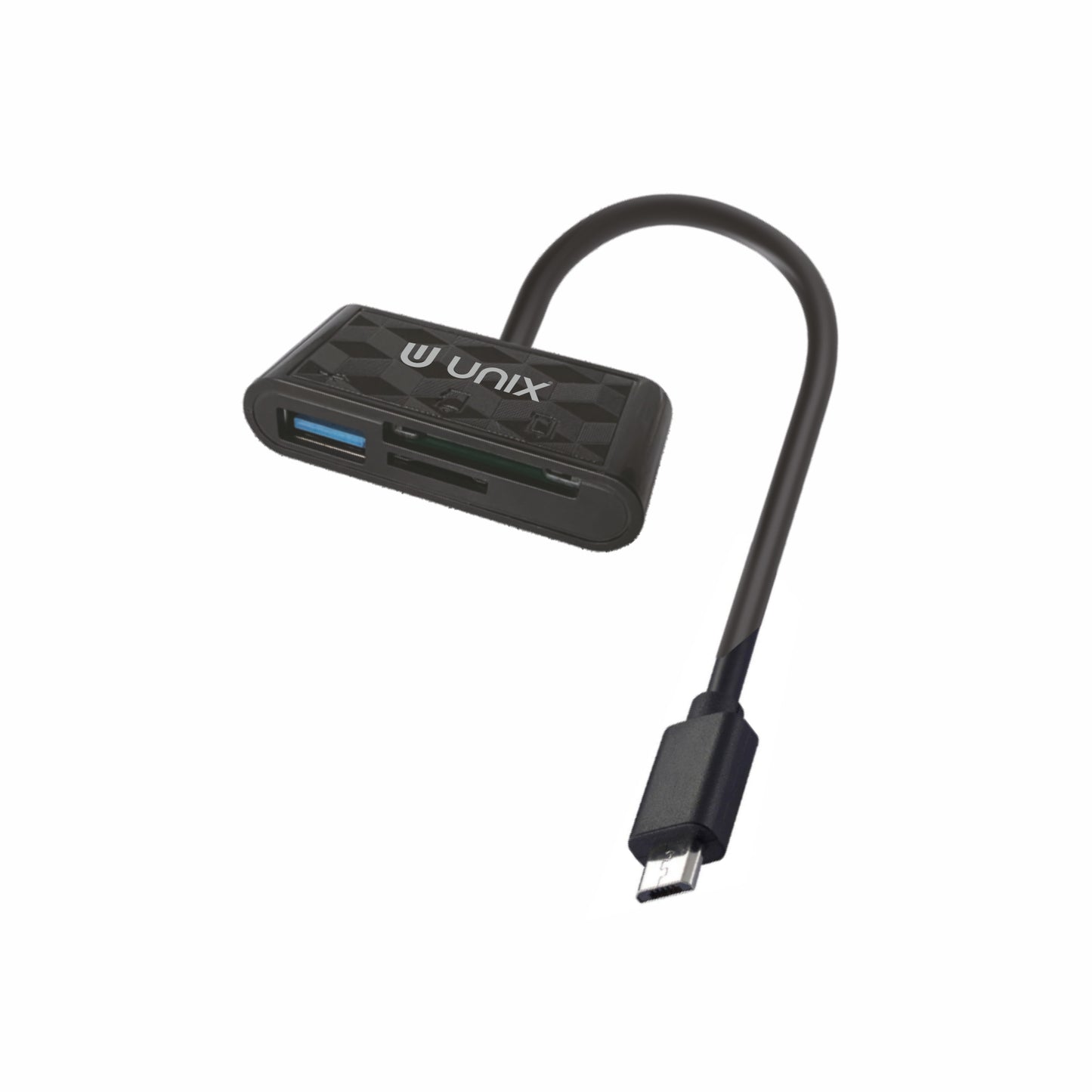 UNIX OCR 10 V8 OTG All-in-One Card Reader SD/Micro SD 