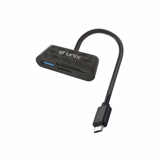 UNIX OCR 10 V8 OTG All-in-One Card Reader SD/Micro SD 