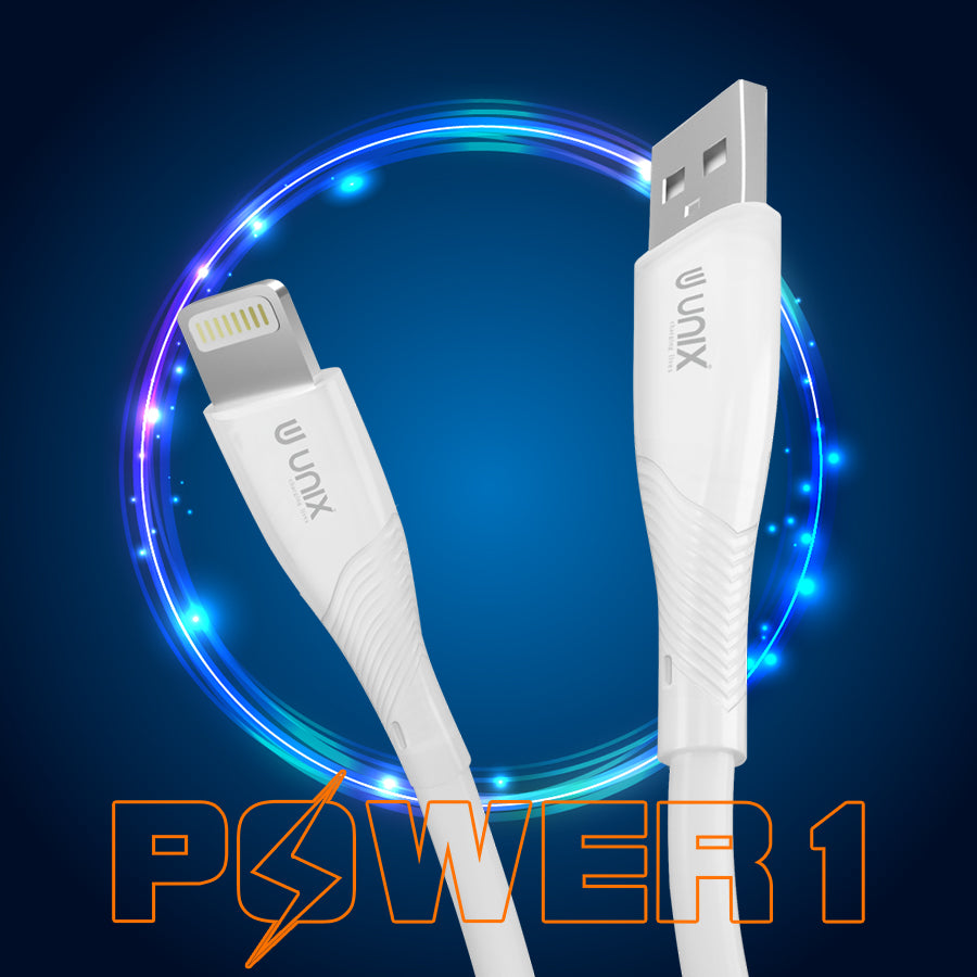Unix UX-Power1 I5 Data Cable - Classic Design & Fast Transmission - Unixindia.