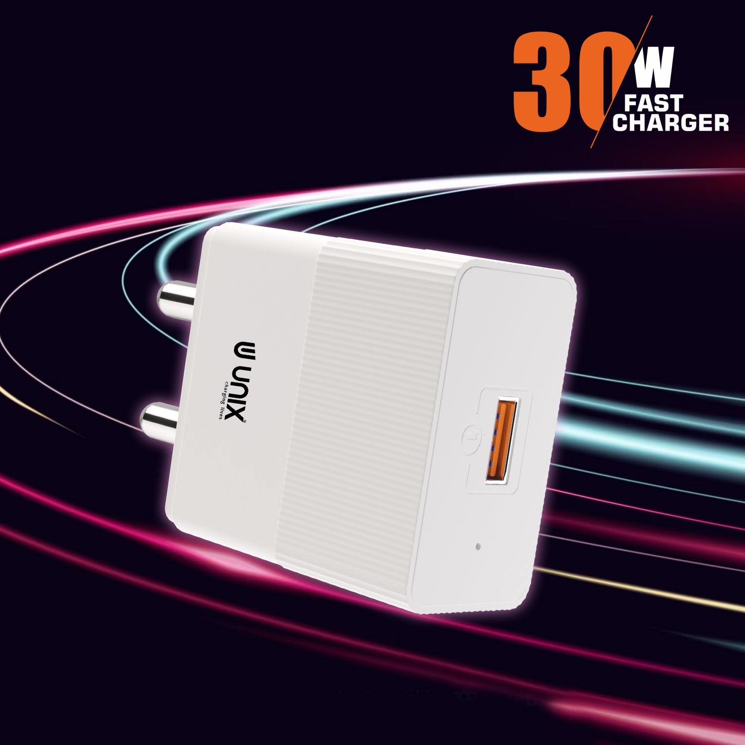Unix UX-111 - Best Fast Charger for Android - Unixindia.