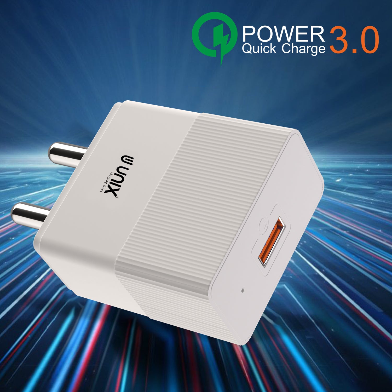 Unix UX-111 - Best Fast Charger for Android - Unixindia.