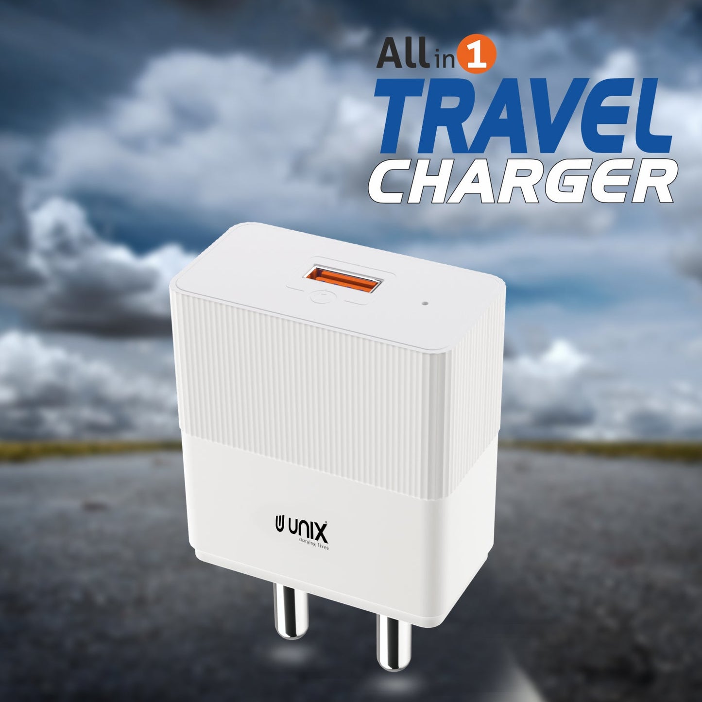 Unix UX-111 - Best Fast Charger for Android - Unixindia.