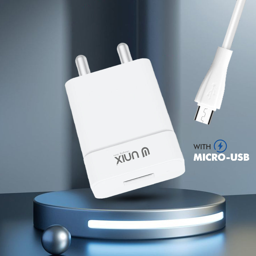 Unix UX-101 Micro USB Travel Charger - Unixindia.