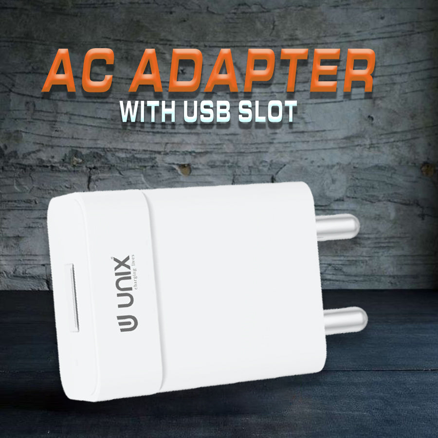 Unix UX-101 Micro USB Travel Charger - Unixindia.