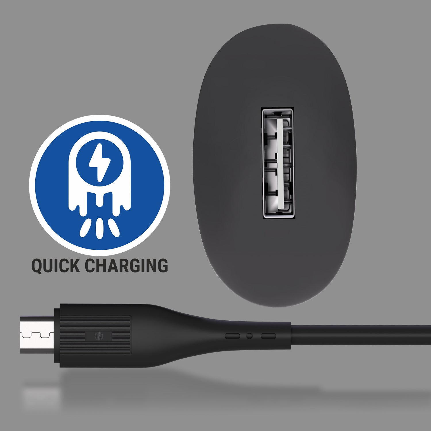 Unix UX-103 Pro Travel Charger with Micro USB Cable