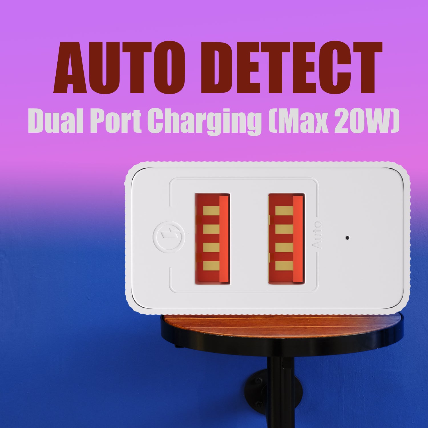 Unix UX-107 Dual USB Fast Travel Charger
