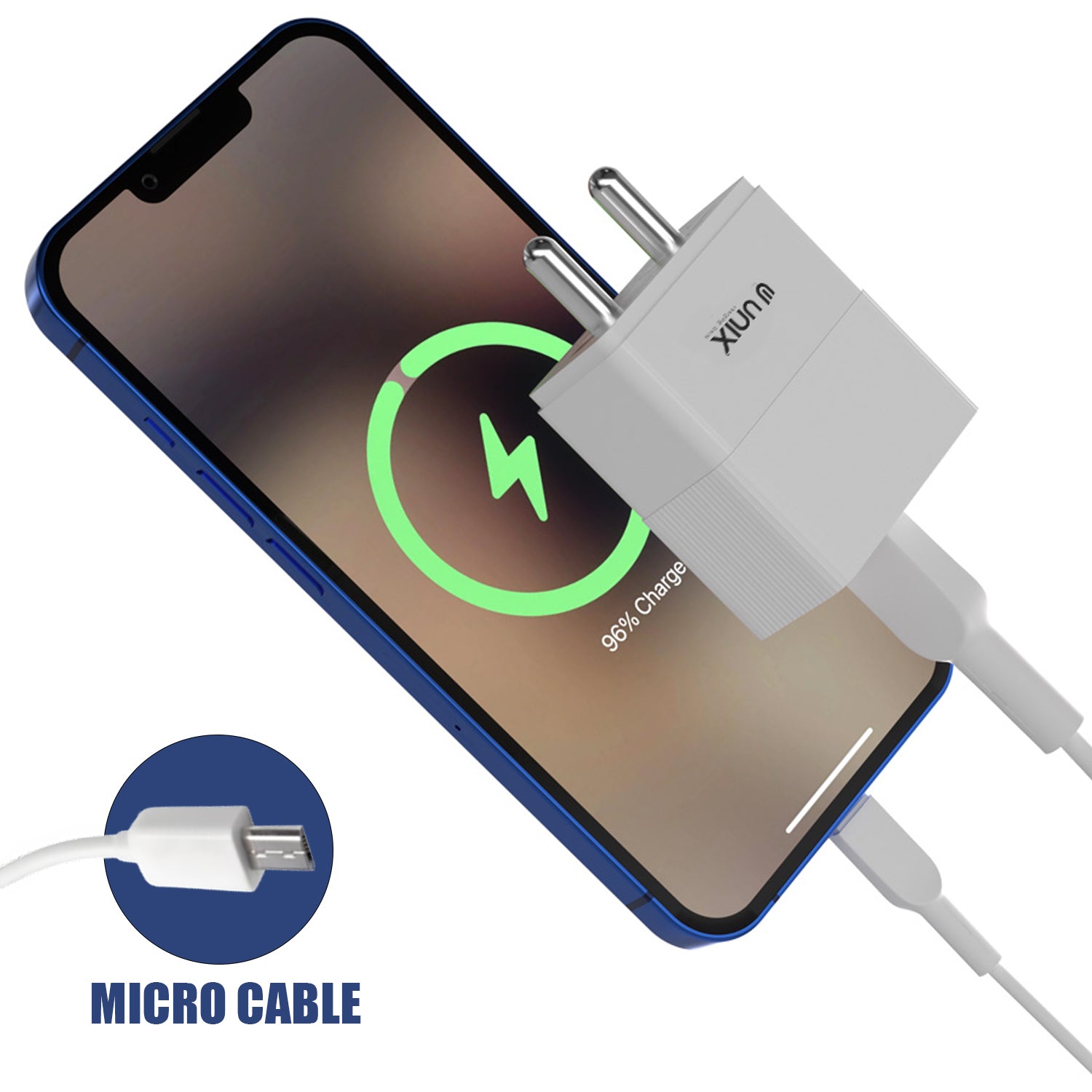 Unix UX-107 Dual USB Fast Travel Charger