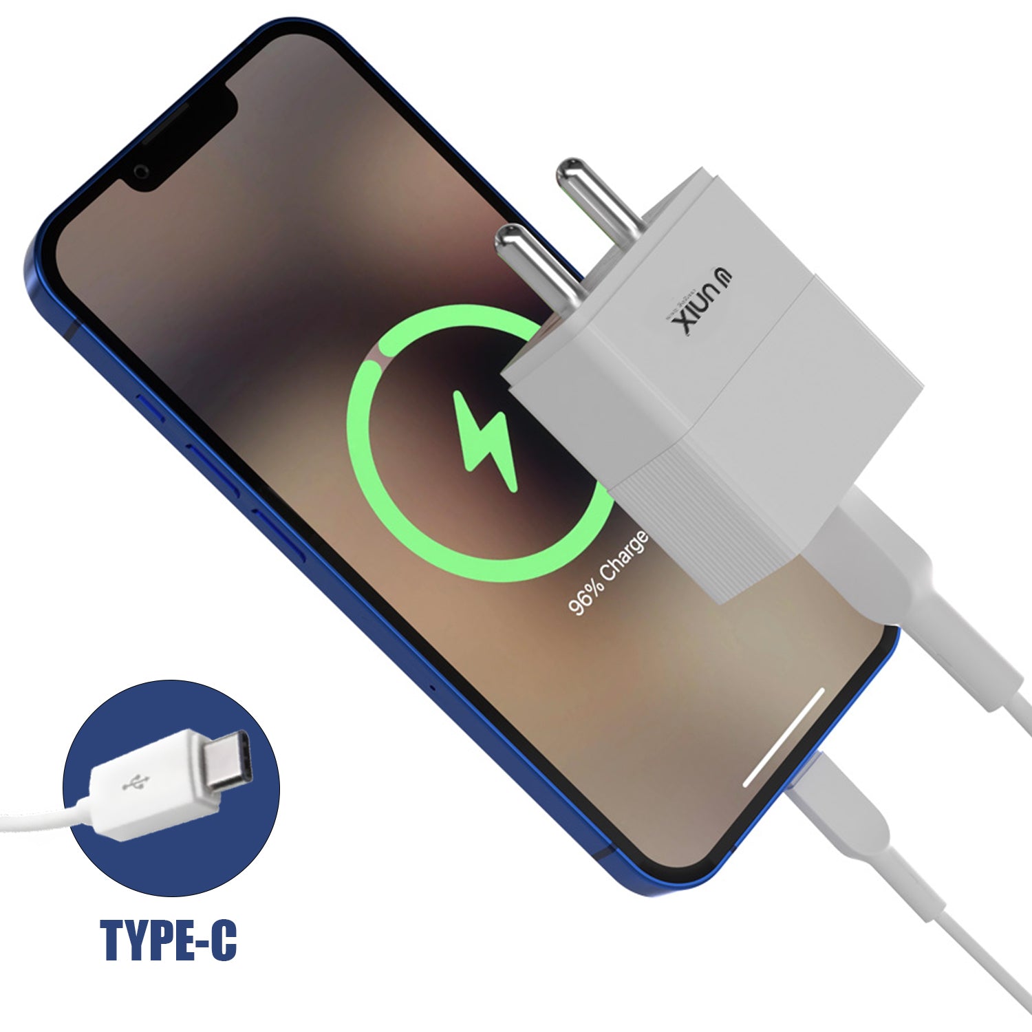 Unix UX-107 Dual USB Fast Travel Charger