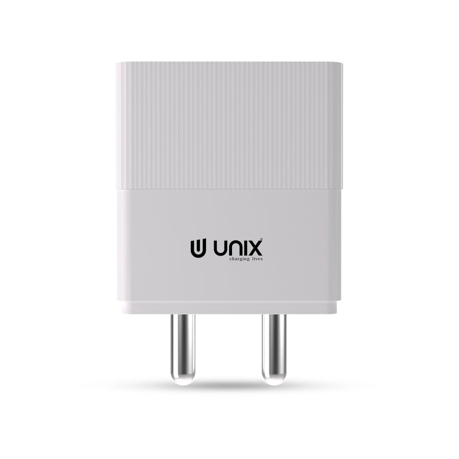 Unix UX-107 Dual USB Fast Travel Charger - Unixindia.
