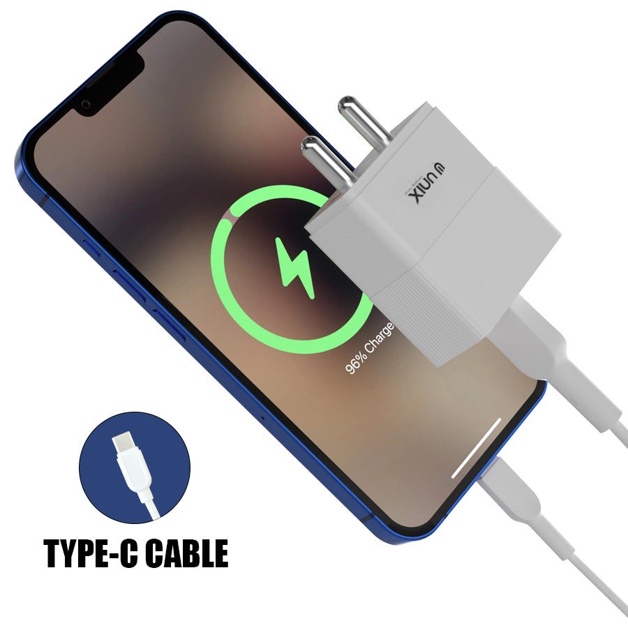 Unix UX-107 Dual USB Fast Travel Charger - Unixindia.